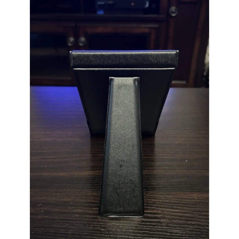 Mary Kay Folding Makeup Mirror Black Travel Vanity Tabletop Stand Mirror Compact